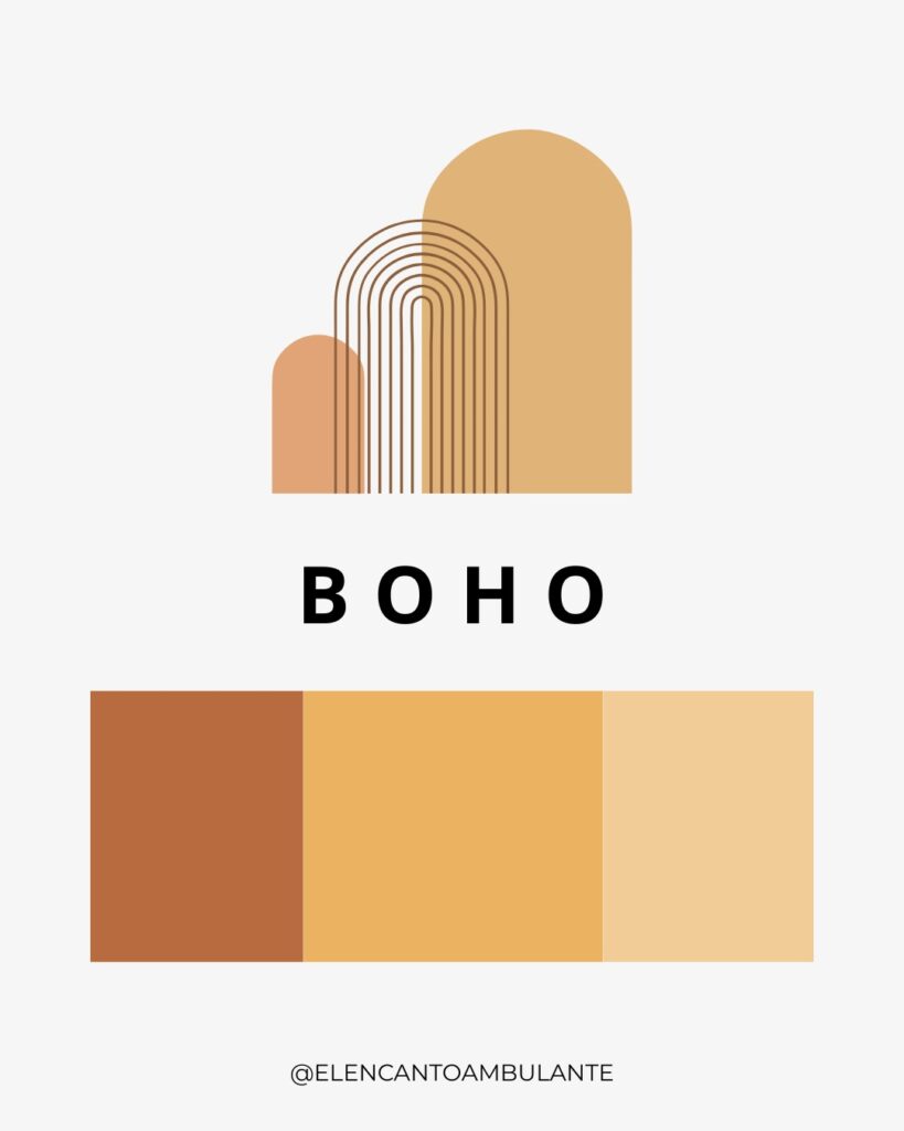 Temática Boho para comuniones, paletas de colores cálidos y que reflejan paz y calma. Ideal para niños y niñas, combinable con temáticas de animales, bosque, naturaleza...